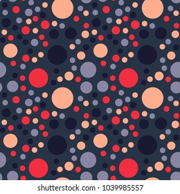 Galaxy close up seamless pattern. Suitable for screen, print and other media.