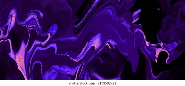 Galaxy colorful purple flow background vector illustration