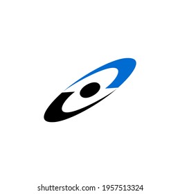 galaxy concept 2 colored icon. Simple blue element illustration. galaxy concept symbol design from space exploration set. Can be used for web and mobile UI or UX
