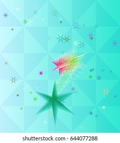 galaxy elements background