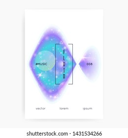 Galaxy flyer. Planetary, Solar science template with planet, sun, deep fluid light. 3d magic dreamer unicorn sparkles. Holographic gradients. Galaxy flyer with universe shapes and star dust.