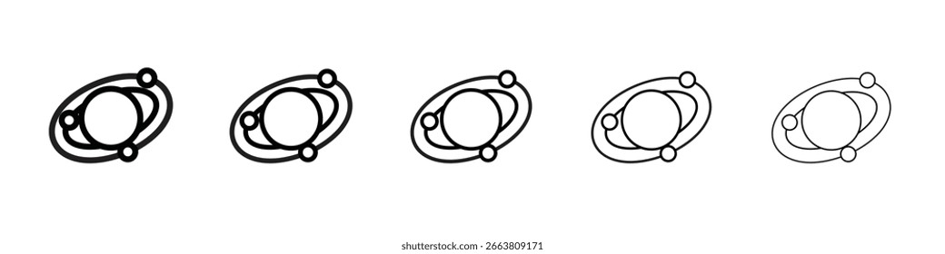 Diseño del icono de la galaxia, logotipo, App, interfaz de usuario. Ilustración vectorial, EPS