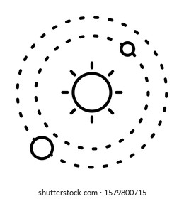 Galaxy icon design , simple icon