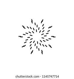 galaxy icon. Element of space for mobile concept and web apps illustration. Thin line icon for website design and development, app development