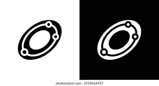 Galaxy icon Flat fill set collection