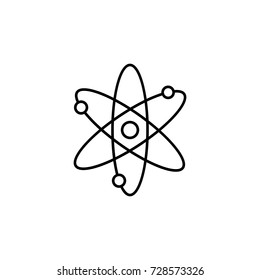 Galaxy icon on white background