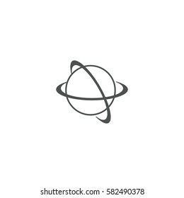 galaxy icon. sign design