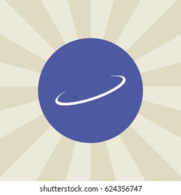galaxy icon. sign design. background