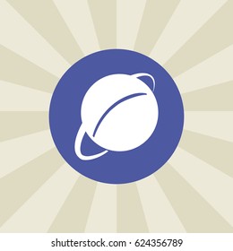 galaxy icon. sign design. background