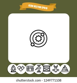 galaxy icon vector