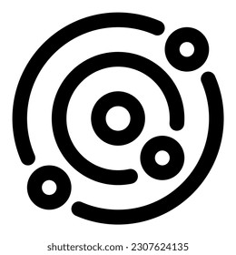 galaxy Illustration vector icon illustration asset