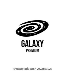Galaxy logo icon design vector illustration