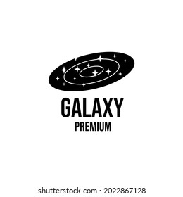 Galaxy logo icon design vector illustration