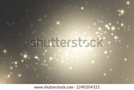Galaxy luxury bokeh soft light abstract background, Vector eps 10 illustration bokeh particles, Background decoration