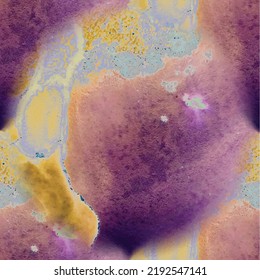 Galaxy Seamless Pattern. Fluid Splash Background. Alcohol Ink Watercolor. Acrylic Ink Repeat Paint. Swirl Vector Grunge. Liquid Abstract Illustration. Water Color Holi Space. Modern Abstract Science