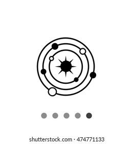 Galaxy simple icon