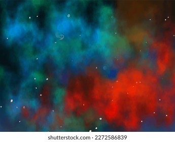 galaxy sky background vector art