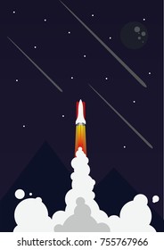 galaxy stars rocket