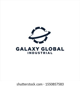 Galaxy Template logo design idea