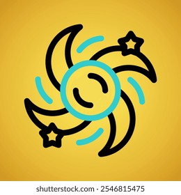 Galaxy vector design in eps 10