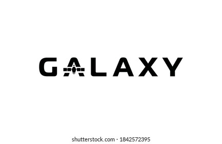 Galaxy Vector Logo Design Template