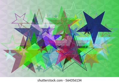 galaxy vector pattern