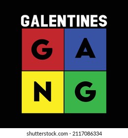 Galentine's Day T Shirt Design