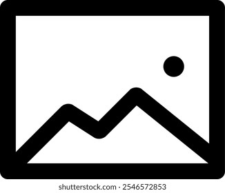 galery button icon for graphic design
