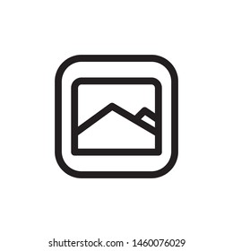 galery icon symbol vedtor template