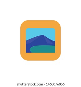 galery icon symbol vedtor template