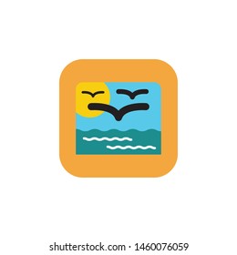 galery icon symbol vedtor template