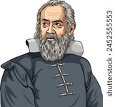 Galileo Galilei, an Italian polymath, is often hailed as the "father of modern observational astronomy" and the "father of modern physics"