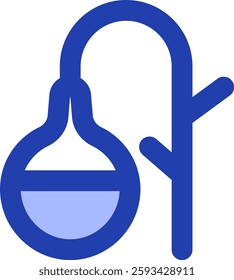gallbladder blue style icon design