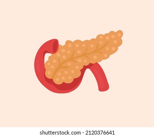 gallbladder illustration set. human, body Vector drawing. Hand drawn style.