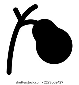 gallbladder Illustration vector icon illustration asset