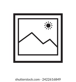 gallery, album, photos, media, image, picture, frame, background, icon, symbol, design, vector, illustration