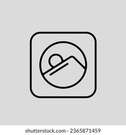 Gallery app icon vector png