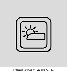 Gallery app icon vector png