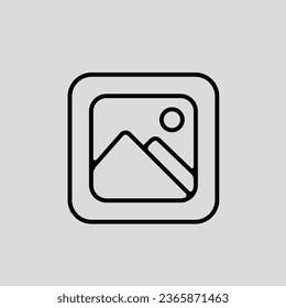 Gallery app icon vector png