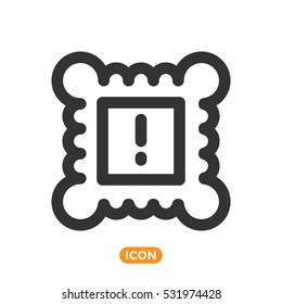 Gallery Error Vector Icon