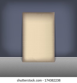 Gallery Frame. Vector illustration