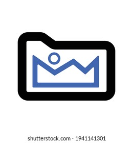 Galerien-Symboldesign, Vektorgrafik