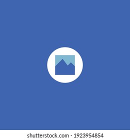 The gallery icon design is very suitable for use on websites, social media, etc. This design looks minimalist and professional and still looks clear or not even though it is small in size