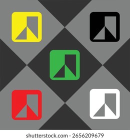 Diseño de íconos de Galería para sus App illustrator 10.