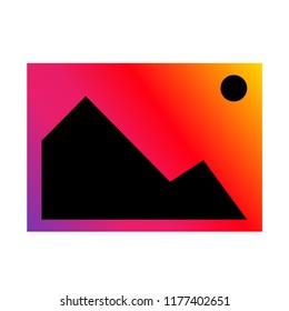 Gallery icon in different colors