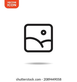 gallery icon. high quality icons suitable for internet graphic assets, web design, apps, ui, print media, etc. EPS 10 vector line icon