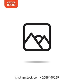 gallery icon. high quality icons suitable for internet graphic assets, web design, apps, ui, print media, etc. EPS 10 vector line icon