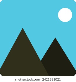 icono de galería Icono de imagen Vector de imagen símbolo del icono vector. sobre fondo blanco. eps10