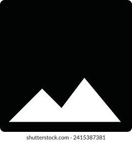 gallery icon icon set, image icon, picture symbol. photo signs. vector illustration