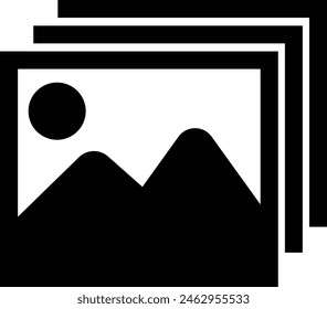 Conjunto de iconos de Galería, símbolo de conjunto de Vectores de Galería 
